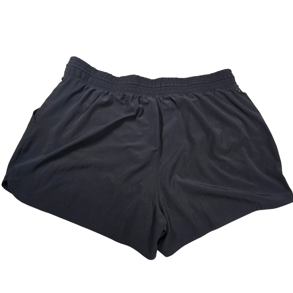 YPB Your Personal Best Athletic Running Shorts Built-in Pockets Black Womens XL